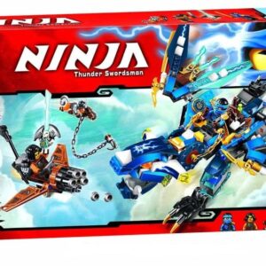 Конструктор Bela Ninja 10446 "Дракон стихий Джея" 349 деталей. Аналог Lego Ninjago 70602