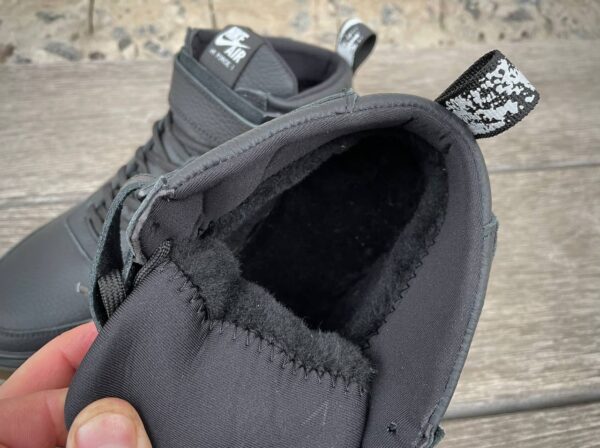 Чоловічі шкіряні зимові кросівки Nike Код: Б01-06 ч.фл - Зображення 3