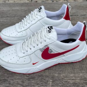 Чоловічі шкіряні кросівки Nike Код: 01-15/7 бел/кр
