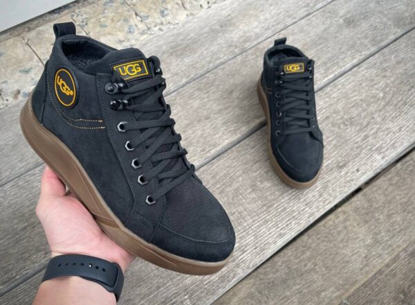 Чоловічі зимові черевики Ugg Код: 30 ч.н желт - Зображення 7