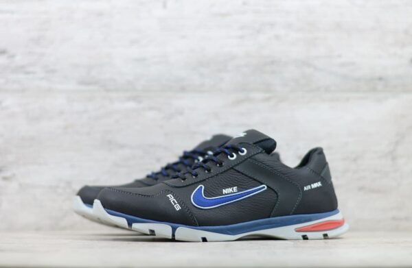 Мужские кожаные кроссовки Nike Код: N7 - Зображення 6