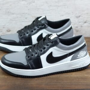 Мужские кожаные кеды Nike Код: JR70/5