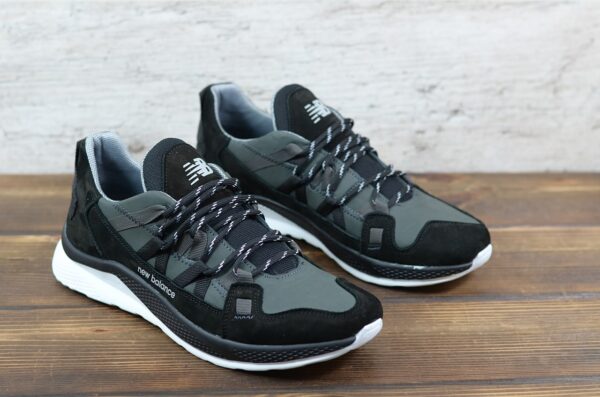 Мужские кожаные кроссовки New Balance Код: NZ сер - Зображення 6