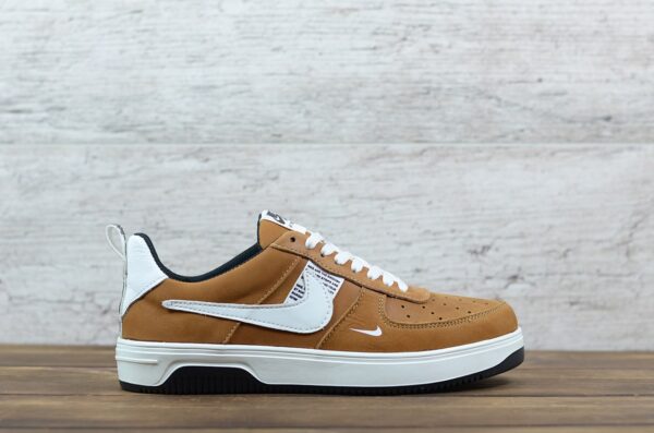 Мужские кожаные кеды Nike (Топ качество) Код: 01-15/43 кор - Зображення 5