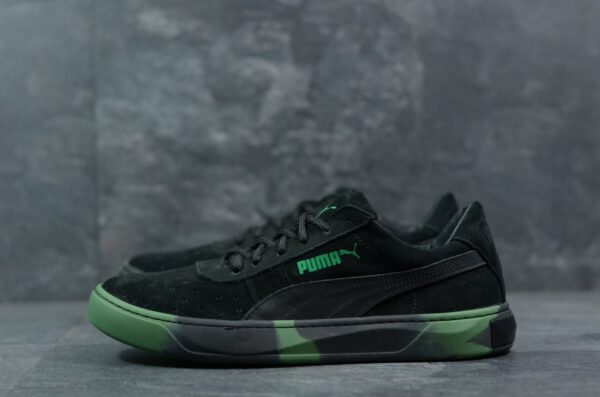 Мужские замшевые кеды Puma Код: РЗ зел
