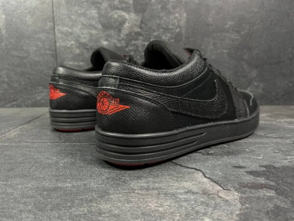 Мужские кожаные кеды Nike Код: 01-17/1 чер - Зображення 8