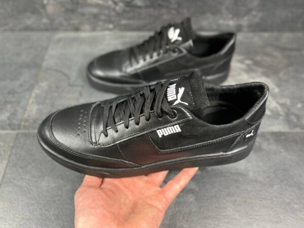 Мужские кожаные кеды Puma Код: 16/1 ч.т. - Зображення 3