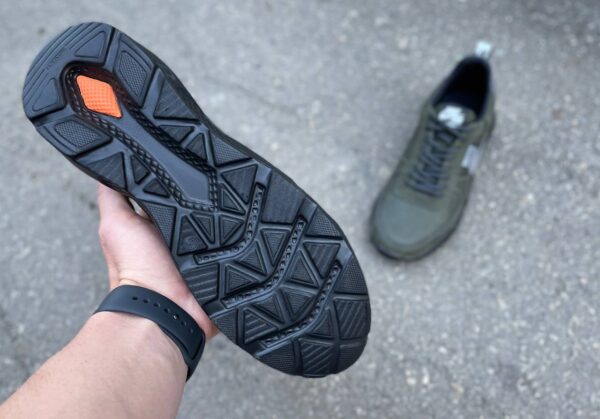 Чоловічі шкіряні кросівки Nike Код: 01-15/17 S хаки - Зображення 3