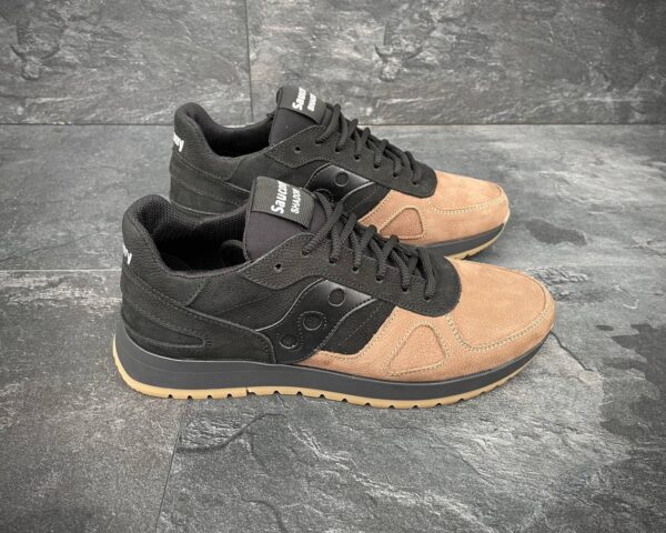 Чоловічі шкіряні кросівки Saucony Код: 01-71/8 чер/кор - Зображення 7