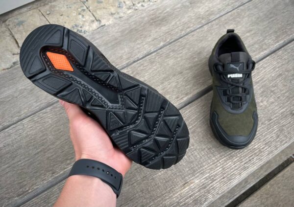 Чоловічі шкіряні кросівки Puma Код: РК-1 зел - Зображення 5