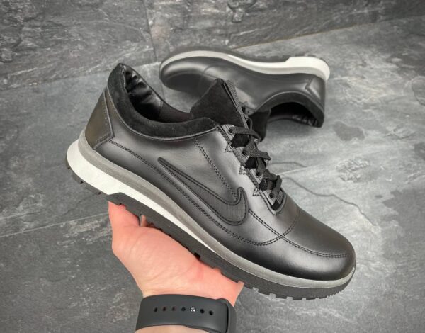 Чоловічі шкіряні кросівки Nike Код: Крос ARM - Зображення 7