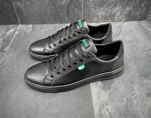 Чоловічі шкіряні кеди Lacoste Код: L6/3 ч.т