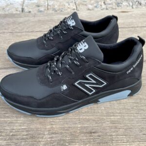 Чоловічі шкіряні кросівки New Balance Код: NB сірий